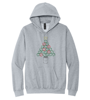 Adult Baseball Tree Hoodie