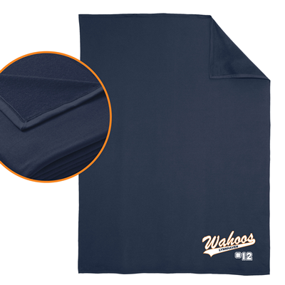 Wahoos Blanket - Player Number